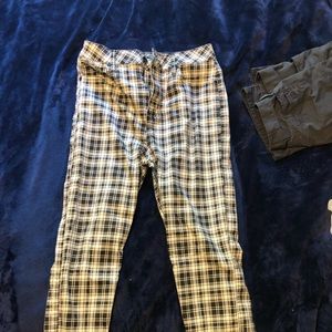 Hot topic plaid pants